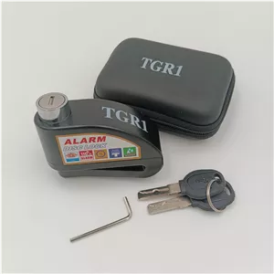 قفل دیسک دزدگیر دار رنگ مشکی برند تی جی آر TGR 1