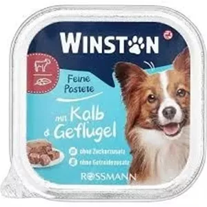 غذای کاسه ای ووم سگ طعم گوشت گاو و مرغ وینستون Winston وزن 150 گرم