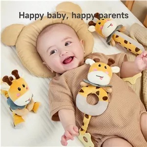 جغجغه توماما کیدز مدل TM575 طرح زرافه بسته 3 عددی