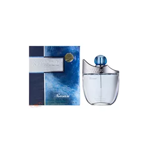 عطر رصاصی رویال آبی مردانه 50 میلی لیتر شیشه پر شده طرح ثمین