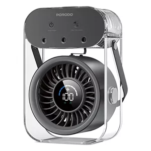 پنکه رومیزی پرودو Porodo Lifestyle Chillo Aqua PDLFSTZH26BK