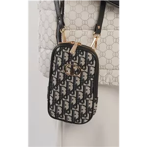 کیف دخترانه مدل هاروین مشکی طرح کوچ