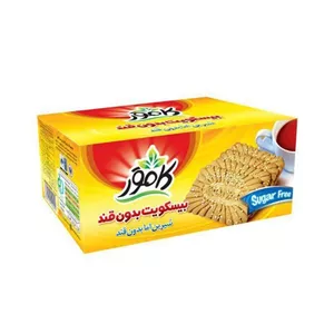 بیسکوئیت بدون قند کامور