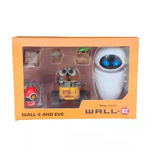 ست اکشن فیگور Wall-E و EVE از انیمیشن Wall-E