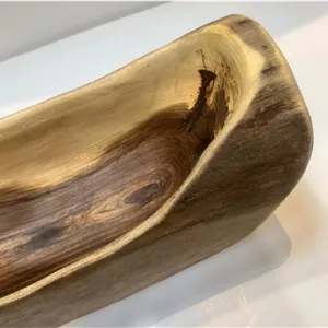 میوه خوری چوبی یک تکه گردو دستراش 