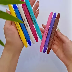 خط چشم ماژیکی رنگی -آبی پررنگ