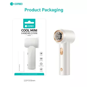 پنکه دستی کوتتسی مدل TR-035 ظرفیت 1800 میلی آمپر ساعت بژ