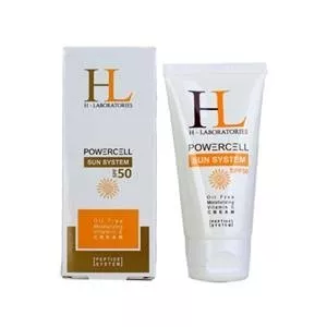 کرم ضدآفتاب اچ ال مناسب انواع پوست spf50