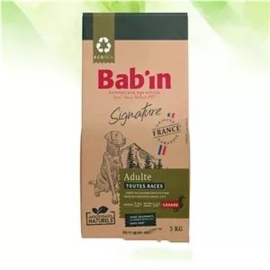 غذای خشک سگ بالغ Adult Toutes Races بدون غلات اردک برند Babin بابین