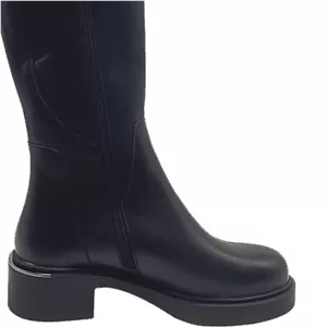 بوت چرم طبیعی زنانه مونو mono مدل J0154 مشکی 40