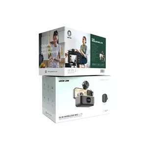 میکروفون یقه ای بی سیم گرین لاین مدل Green Lion GLM-Wireless Mic GLM Lite