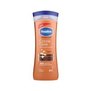 لوسیون بدن وازلین مدل Cocoa Glow حجم 400 میلی‌لیتر