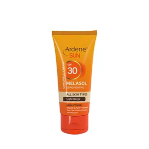 کرم ضد آفتاب رنگی آردن سان SPF30 ویتامین E و C بژ روشن