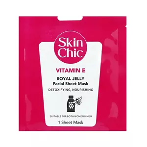 ماسک صورت ورقه ای اسکین شیک ویتامین E و عصاره رویال ژلی