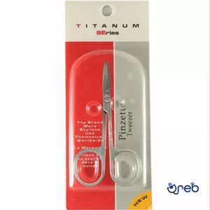 قیچی ابرو فیشر مدل  تیتانیوم تک عددی