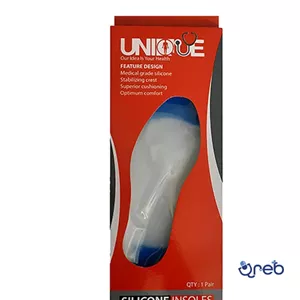 کفی طبی سیلیکونی یونیک سایز 37-38