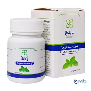 کپسول نرم سوپرمینت باریج اسانس قوطی 30 عددی