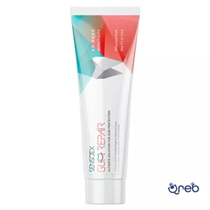 خمیردندان کامل Gum Repair حاوی ویتامین مخصوص دندان های حساس سنسیدکس 100 گرمی