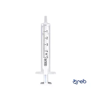 سرنگ 5 سی سی شفا دو قطعه