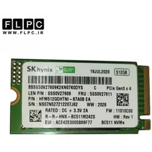 حافظه SSD برند SK Hynix مدل M2 NVME 512GB