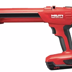 تفنگ (گان) تزریق چسب هیلتی HILTI HDE 500-A22 Cordless adhesive dispenser به همراه باتری و شارژر
