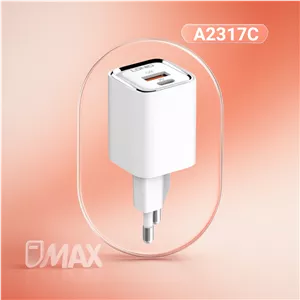 شارژر دیواری 30 وات الدینیو مدل مدل A2317C به همراه کابل USB-C