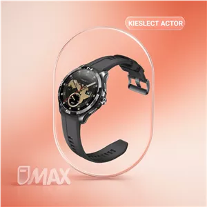 ساعت هوشمند کیسلکت Kieslect Actor نمایشگر AMOLED مکالمه بلوتوثی GPS داخلی و باتری ۱۵ روزه