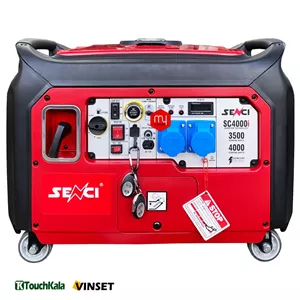 موتور برق بنزینی سنسی 4 کیلووات مدل SC4000i ریموت استارت