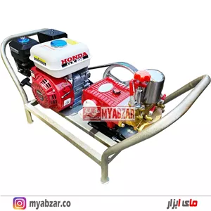 سمپاش زنبه ای هوندا GX200 با پمپ 45 بار طرح وولی
