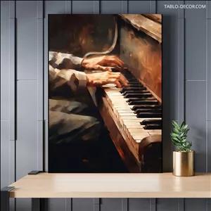 تابلو هنری پیانیست Pianist