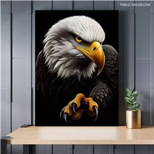 تابلو عقاب واقع گرایانه Realistic eagle