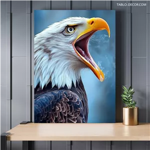 تابلو عقاب خشمگین angry eagle