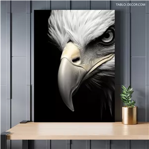 تابلو رخ عقاب eagle face