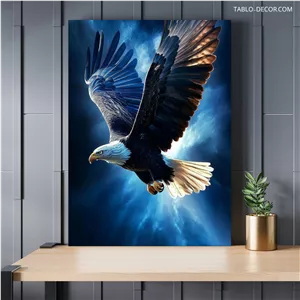 تابلو عقاب با حس آزادی Eagle with a sense of freedom