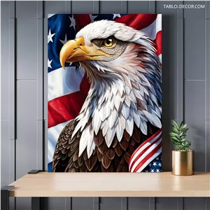 تابلو عقاب مغرور proud eagle