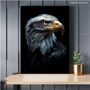 تابلو دکوراتیو عقاب تنها lone eagle