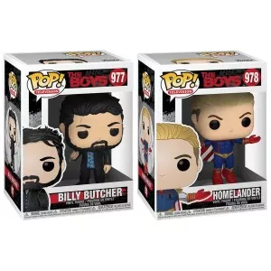 فیگور اورجینال فانکو پاپ دو عددی هوملندر و بیلی بوچر Funko Pop Homelander (978) Billy Butcher (977)