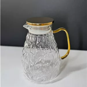پارچ پیرکس دسته رنگی