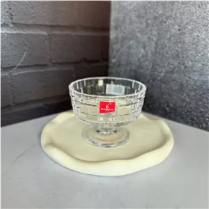 ست شش عددی بستنی‌خوری پایه‌دار طرح حصیری بلینک مکس