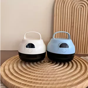 پرز گیر لباس شارژی دو حالته دسته دار طرح گرد