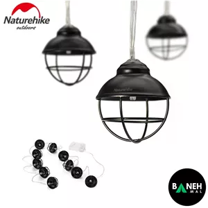 چراغ ریسه ای لامپی کمپینگ Atmosphere نیچرهایک مدل NH21ZM001