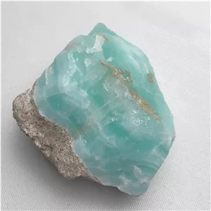 سنگ اراگونیت ابی طبیعی کمیاب 126 گرم