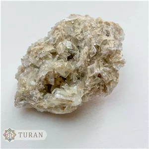 سنگ راف سلستین بلوری شفاف کمیاب و خاص 300 گرم