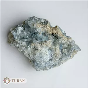 سنگ سلستین آبی طبیعی 793 گرم