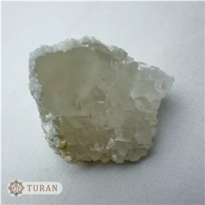 بلور کوارتز با همرشدی دولومیت طبیعی و کلکسیونی 72 گرم