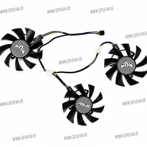 فن کارت گرافیک  ایسوس ASUS GTX 1660 Ti 1660 Super RX 5700 5700 XT TUF X3 OC اورجینال