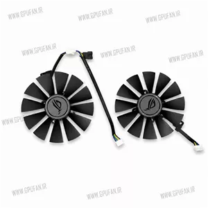 فن کارت گرافیک ایسوس ASUS ROG STRIX RX 470, 570, 580 GTX 1050Ti, 1070Ti, 1080Ti(اورجینال)