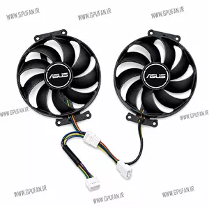 فن کارت گرافیک  ایسوس ASUS RTX2070 GTX 1660 1660Ti Dual EVO OC  اورجینال