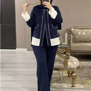 ست کت شلوار میشا تنخور شیک و خاص😍🎀کد 438 آدراپانا