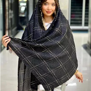 شال کوکی کریشه کوک دوخت کیفیت درجه یک تکرنگ 😍😍😍کد۶۶۵۱ ستشو